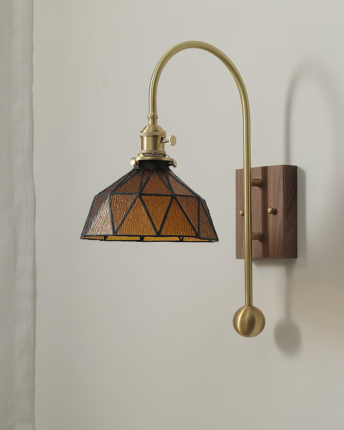 Vorelle Applique murale vintage teintée