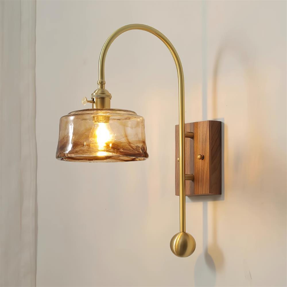 Vorelle Applique murale vintage teintée