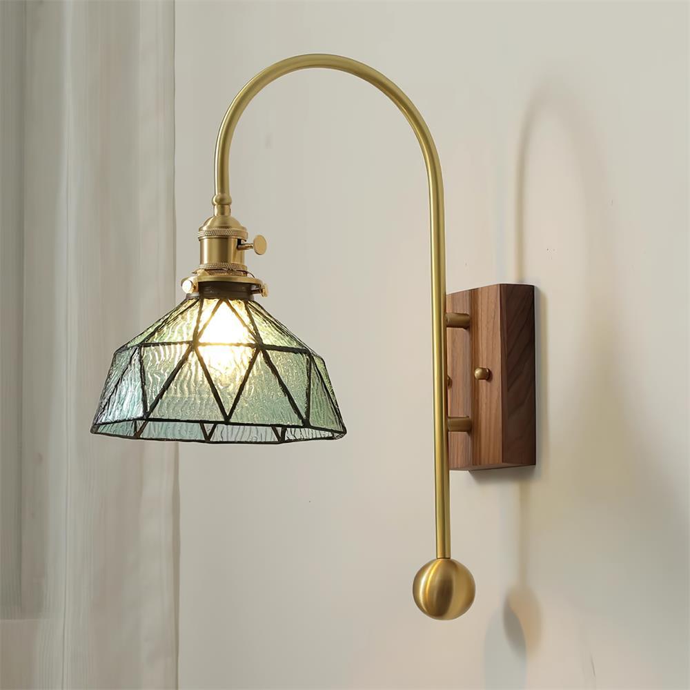 Vorelle Applique murale vintage teintée