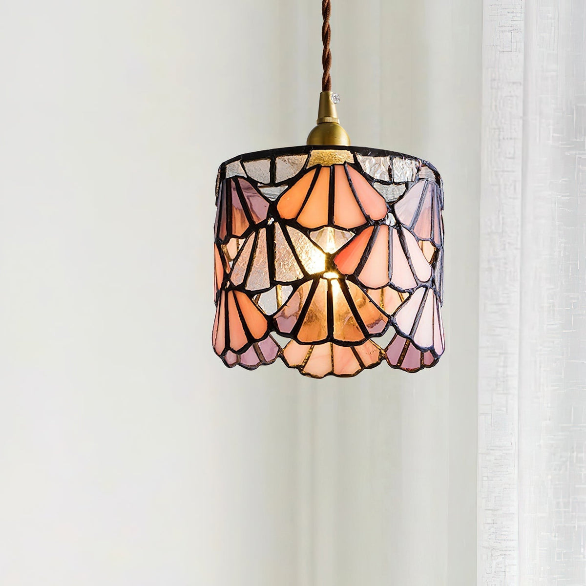 Tiffany Suspension Classique en Verre
