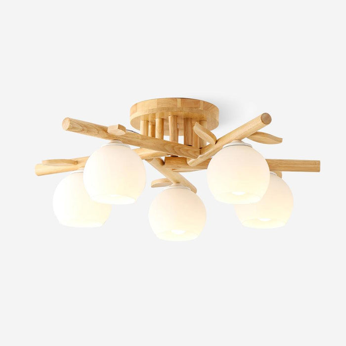 Vela Plafonnier Minimaliste en Verre