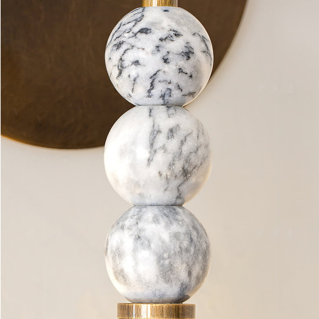 Vadorora Premium Elegance Plug-in Marble Wall Lamp