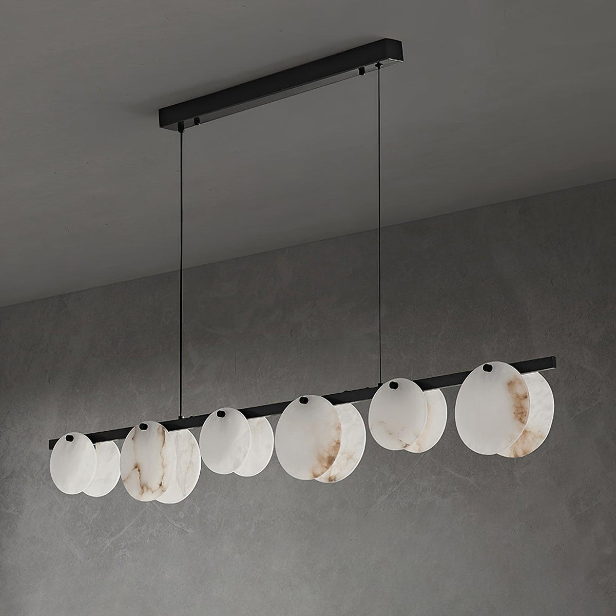 Olirel Suspension Linéaire en Albâtre