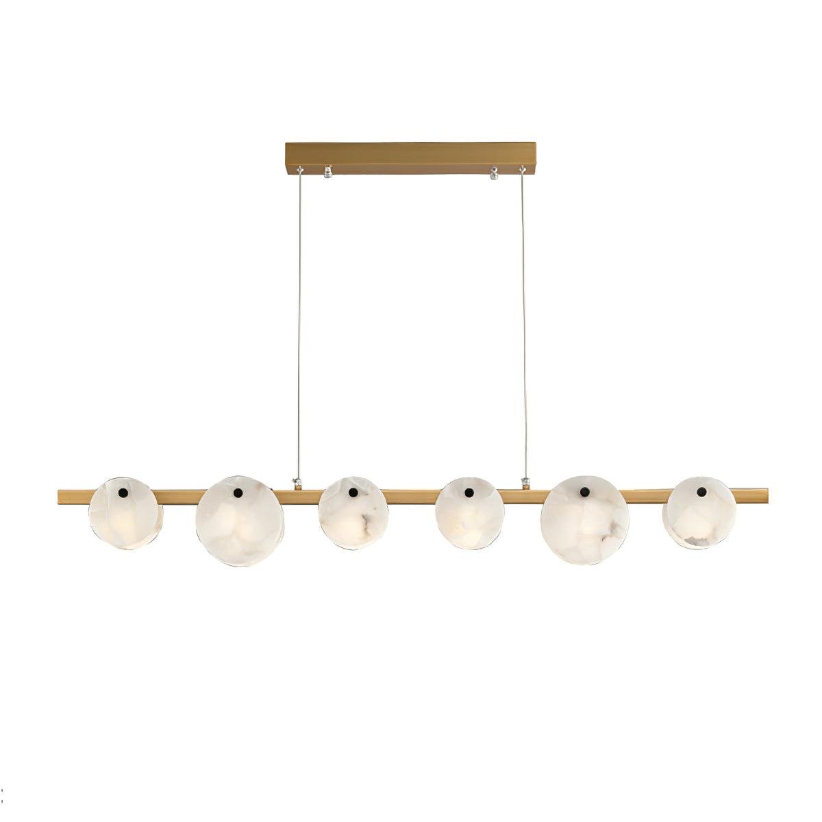 Olirel Suspension Linéaire en Albâtre