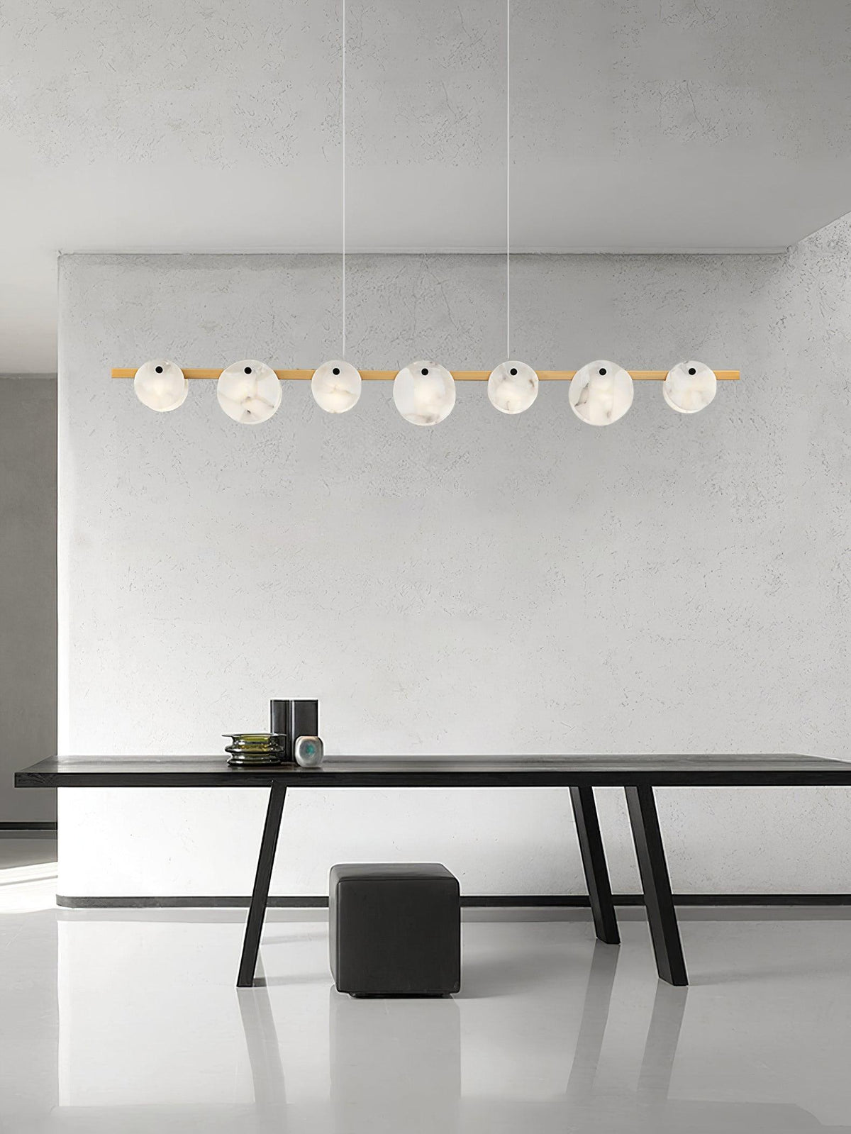 Olirel Suspension Linéaire en Albâtre