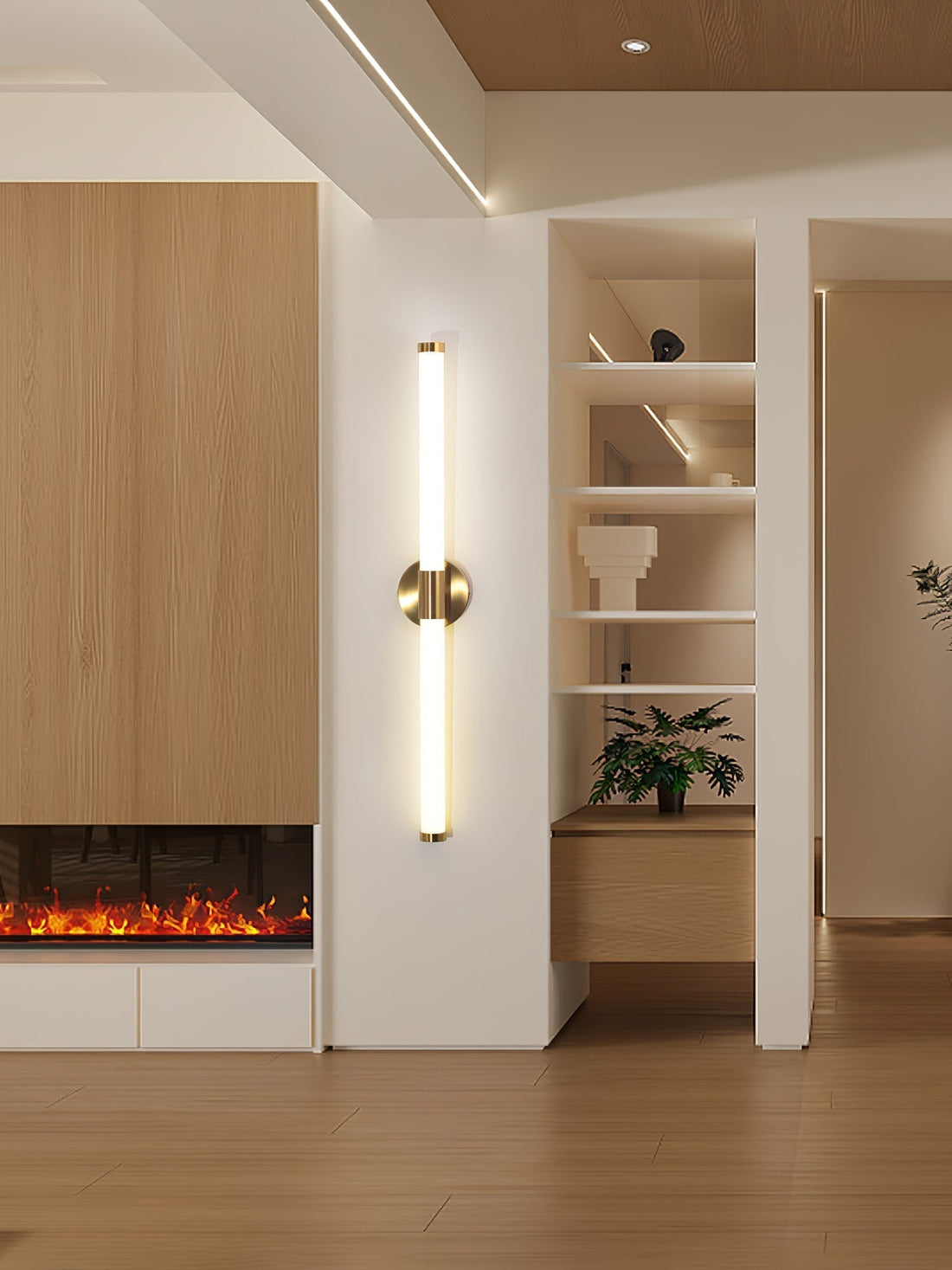 Cecarir Applique Murale LED Linéaire Art Tubo