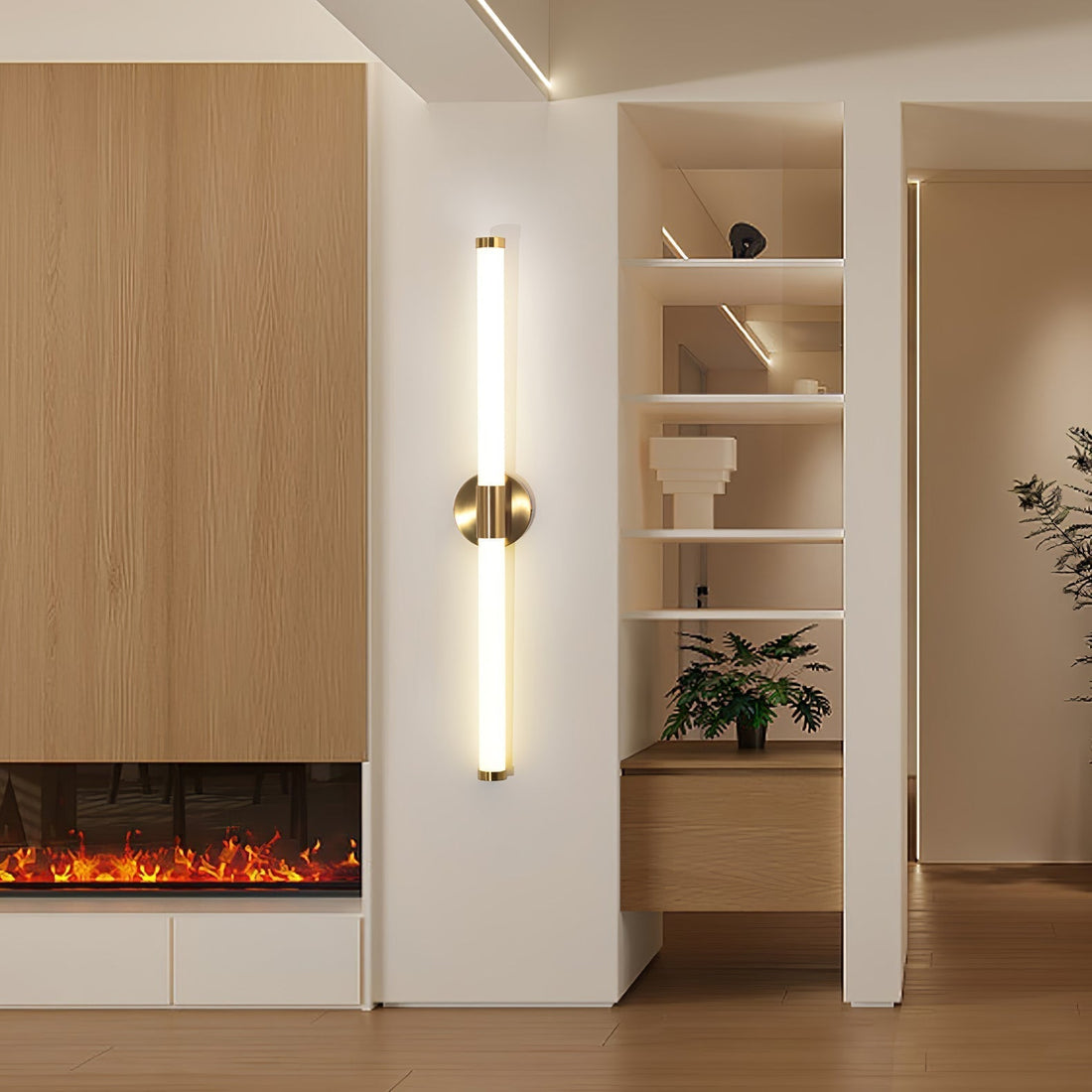 Cecarir Applique Murale LED Linéaire Art Tubo