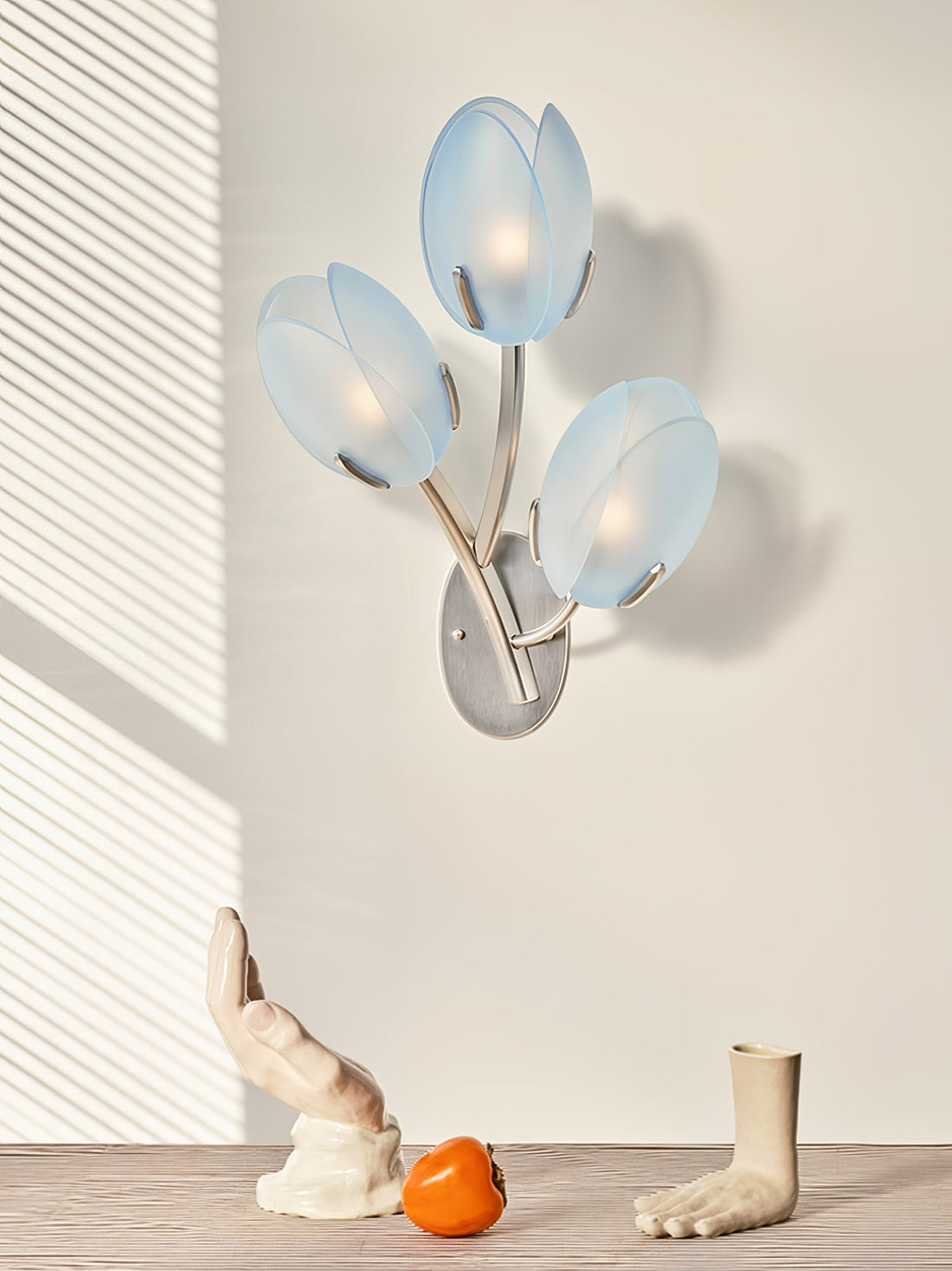 Orlantha Lampe Murale en Verre Art Nordic Bloom