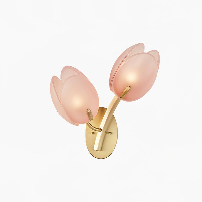 Orlantha Lampe Murale en Verre Art Nordic Bloom