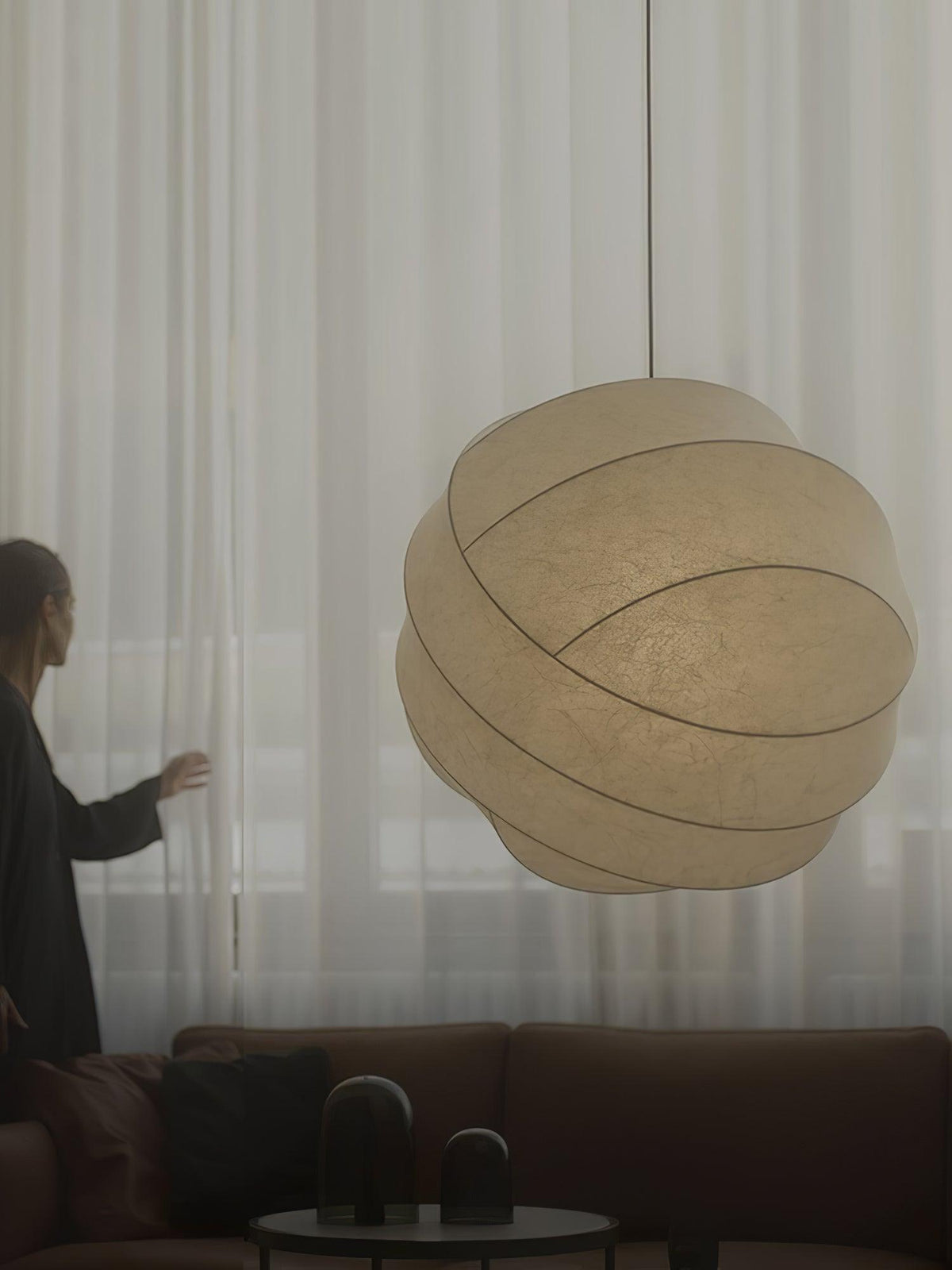 Orlinace Lampe à suspension scandinave