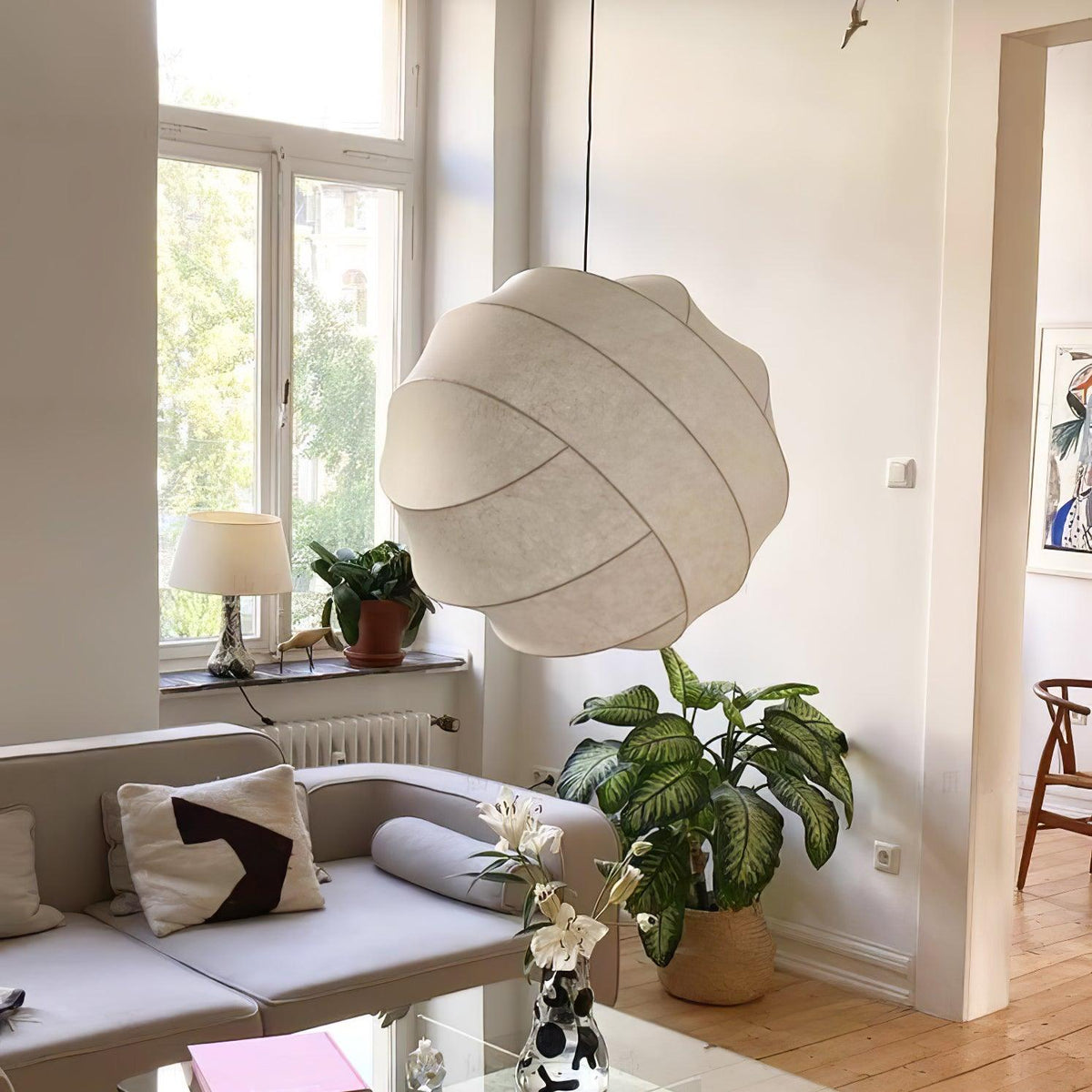 Orlinace Lampe à suspension scandinave