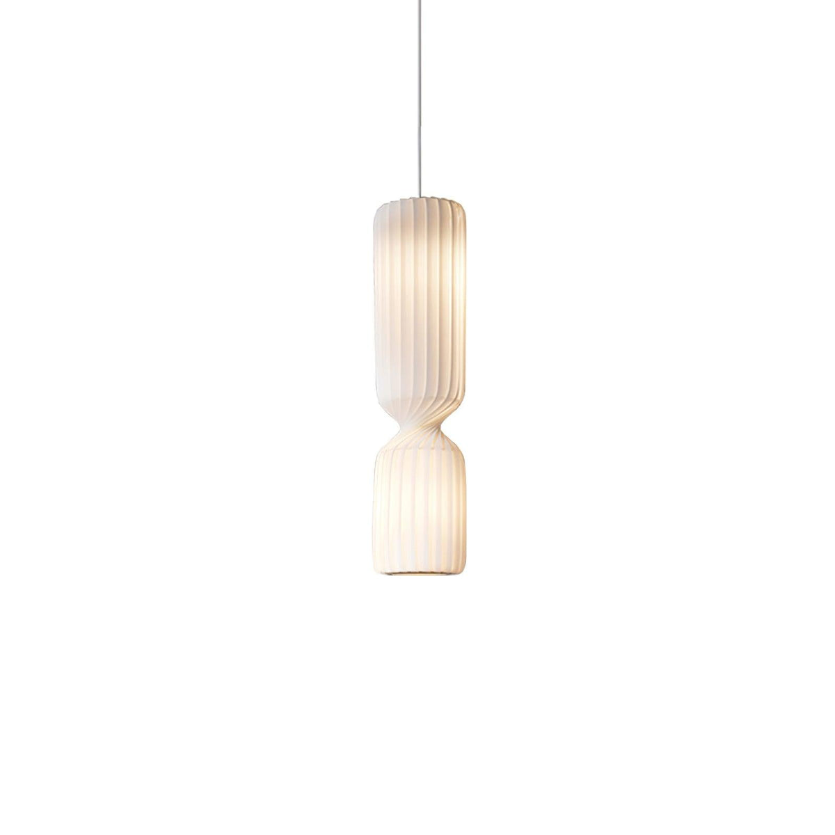 Twist Lampe suspendue minimaliste en PVC