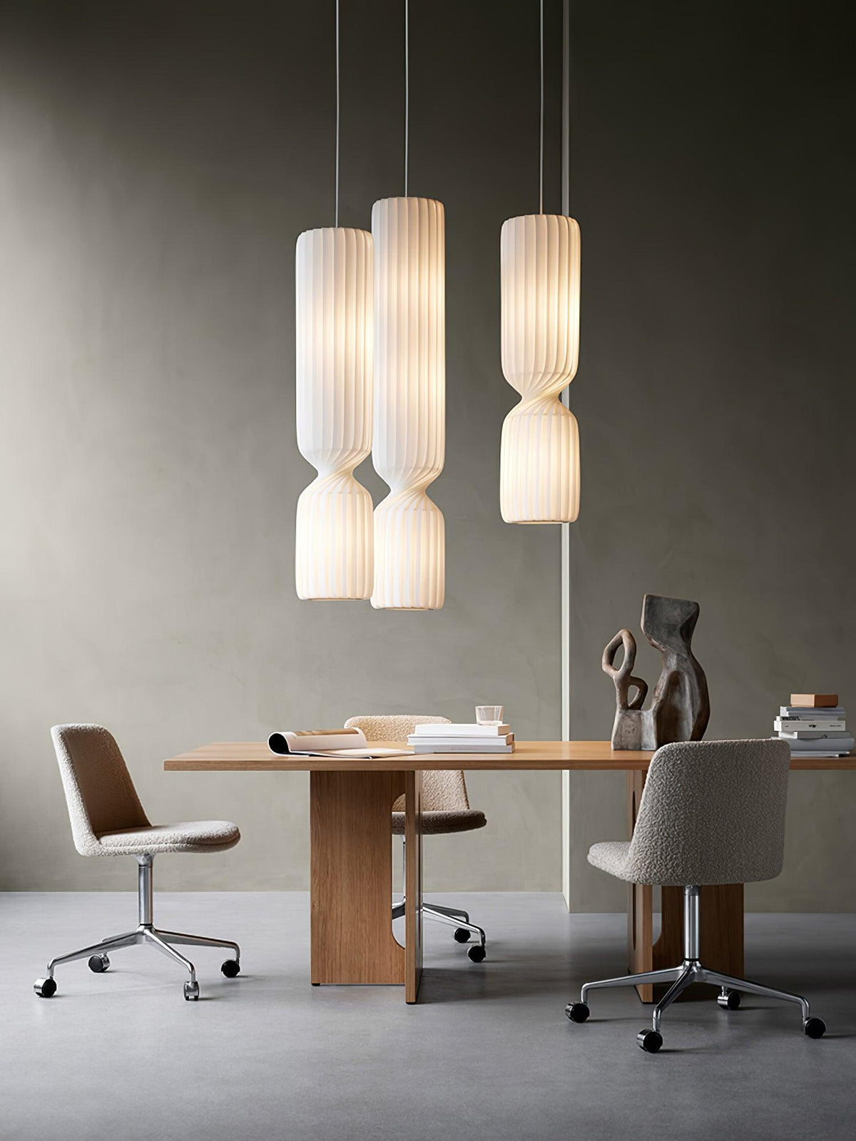 Twist Lampe suspendue minimaliste en PVC