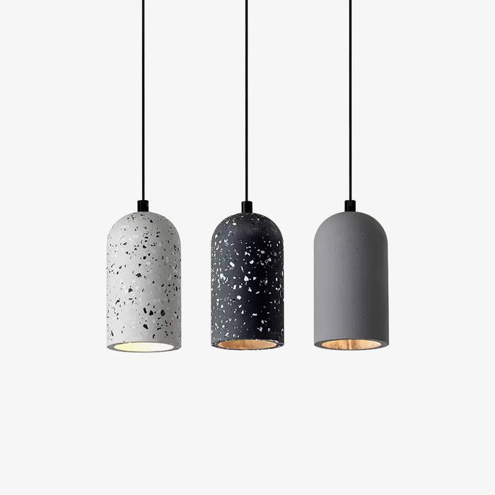 Zeloran Suspension Industrielle en Terrazzo