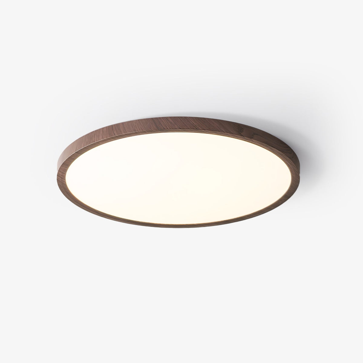 Ivera Plafonnier Rond Ultra-fin Bois