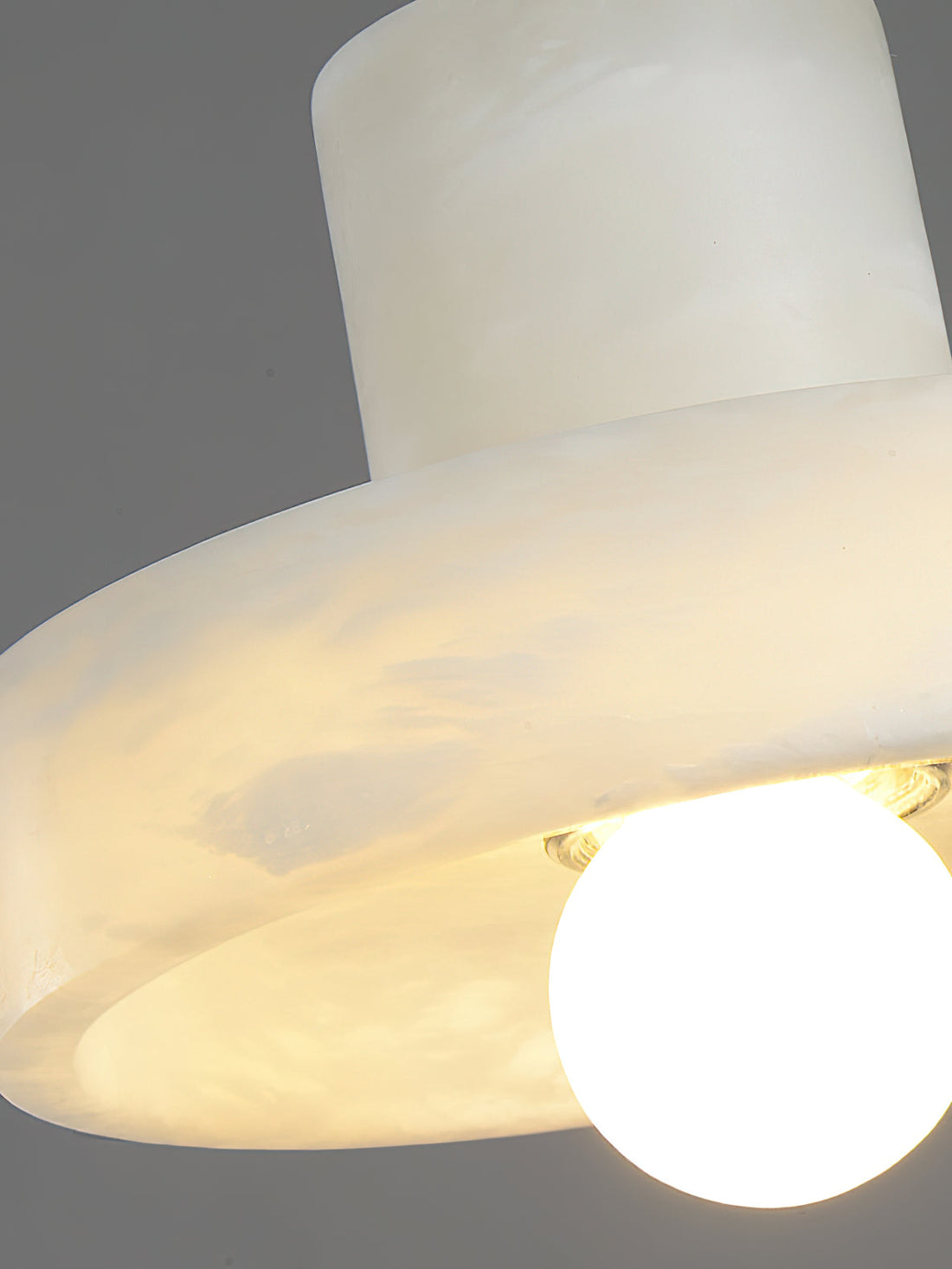 Cavelen Suspension Laiton Albâtre Minimaliste Moderne