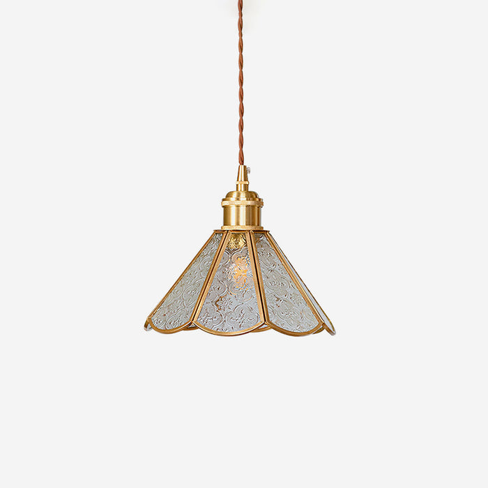 Valeria Verre Cannelé Suspension