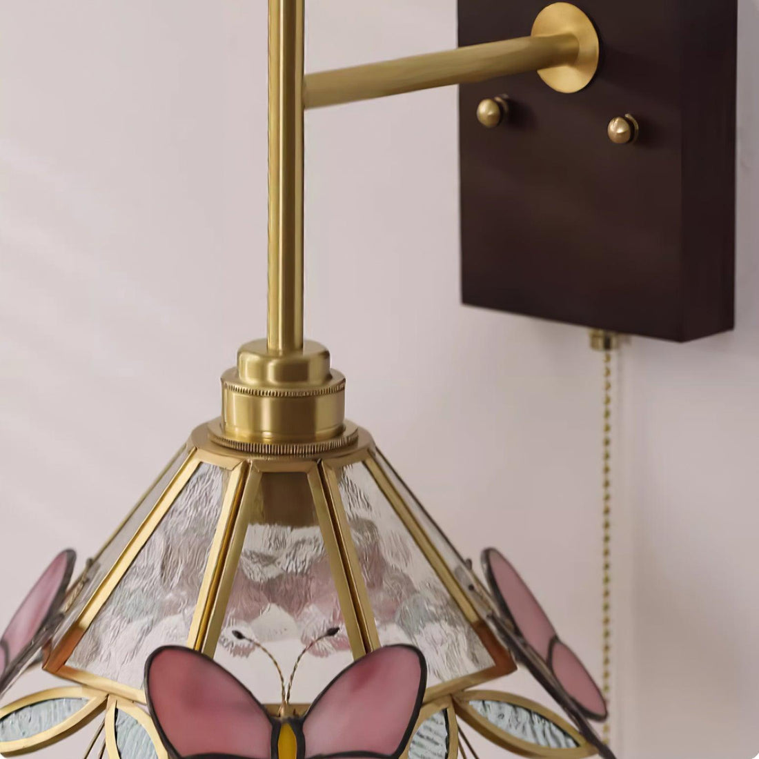 Valerie Applique Murale Charme Vintage Papillon