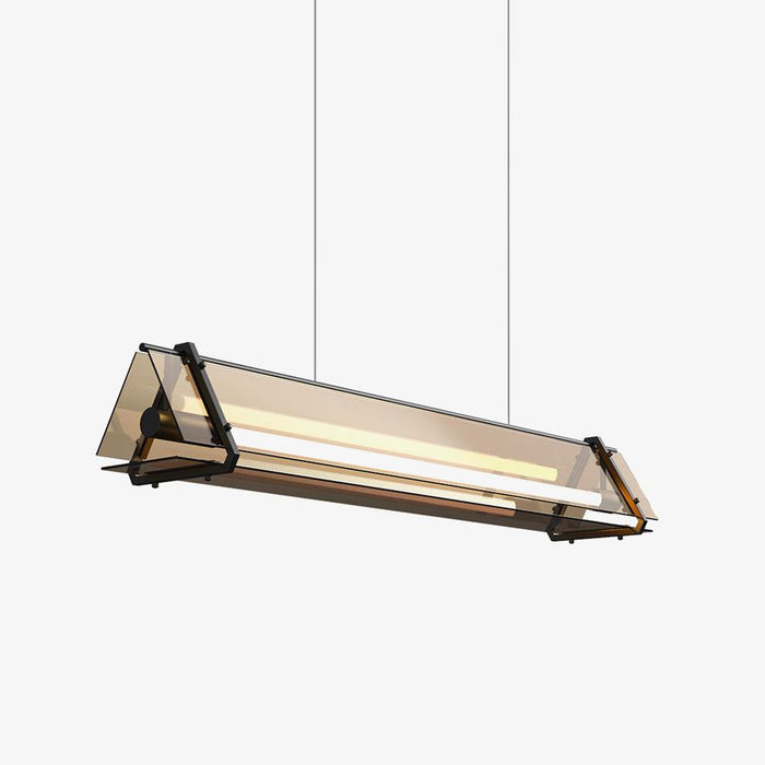 Lunaris Suspension Minimaliste en Verre