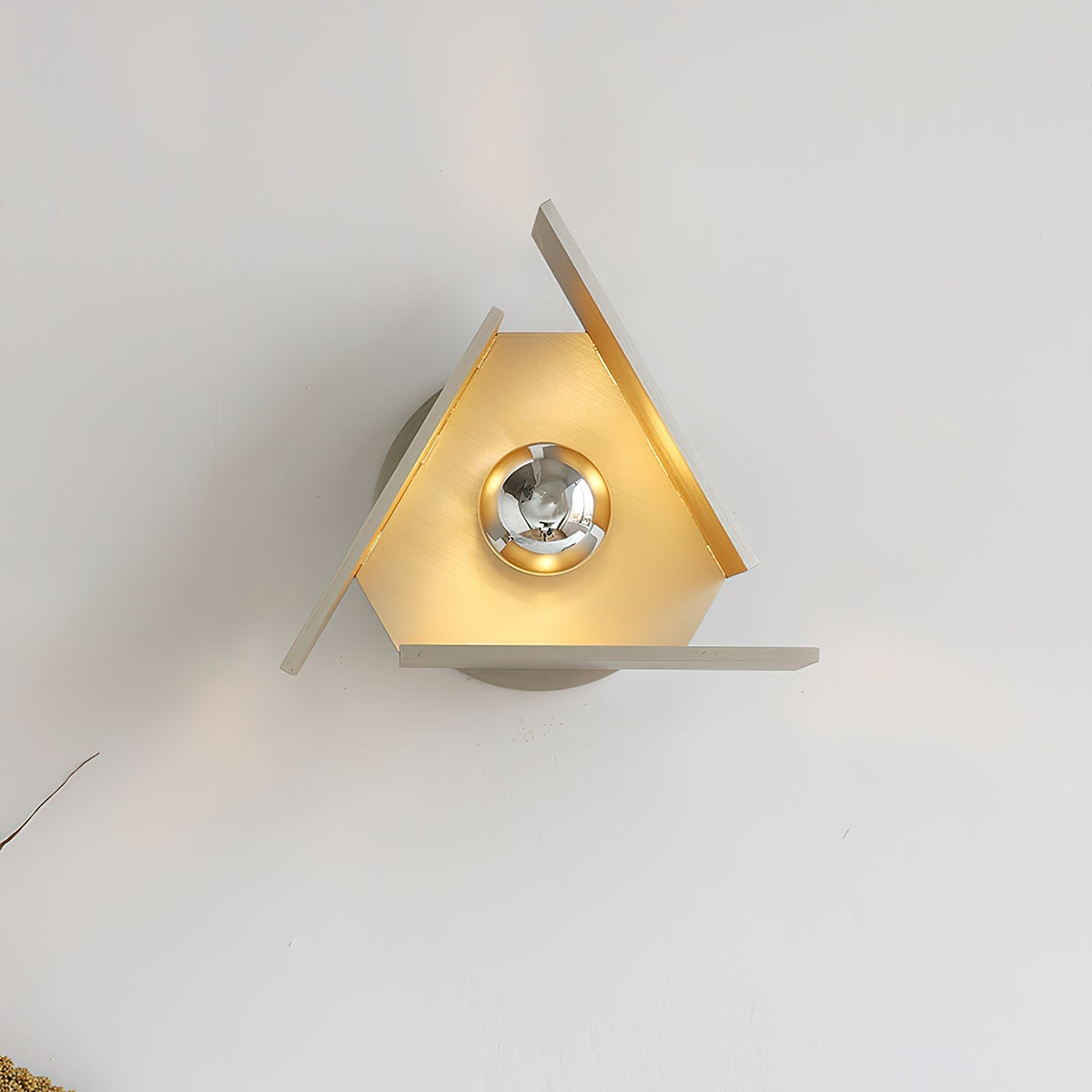 Vanta Applique Murale Géométrique Inspirée de l'Origami