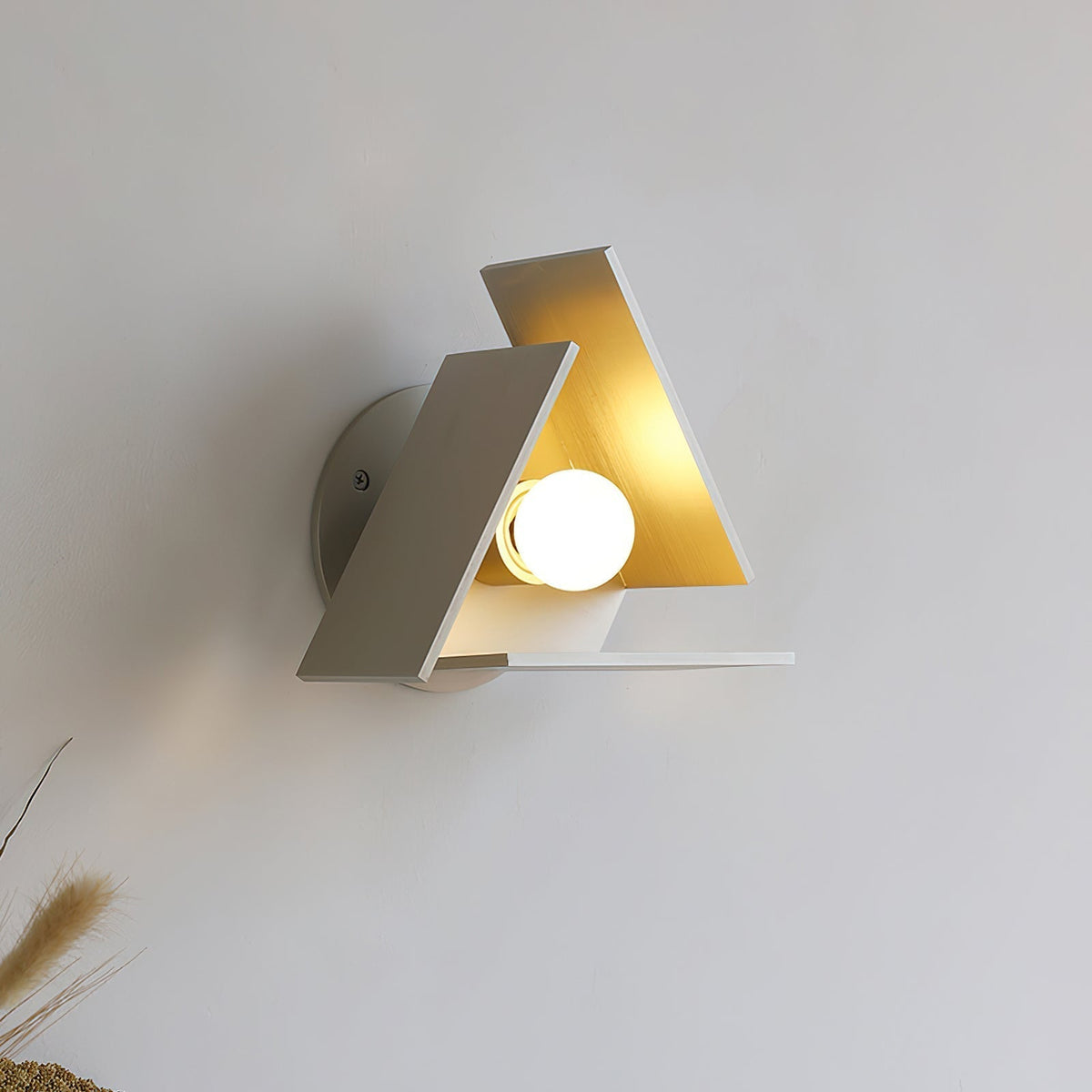 Vanta Applique Murale Géométrique Inspirée de l'Origami