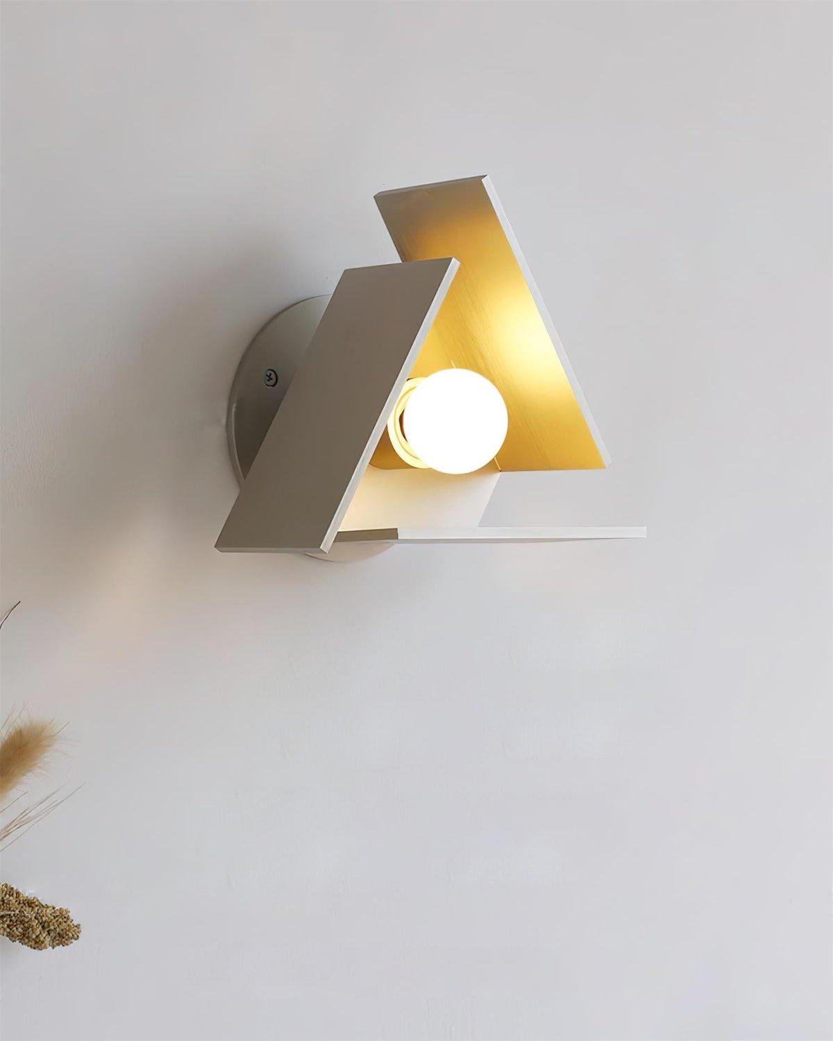 Vanta Applique Murale Géométrique Inspirée de l'Origami