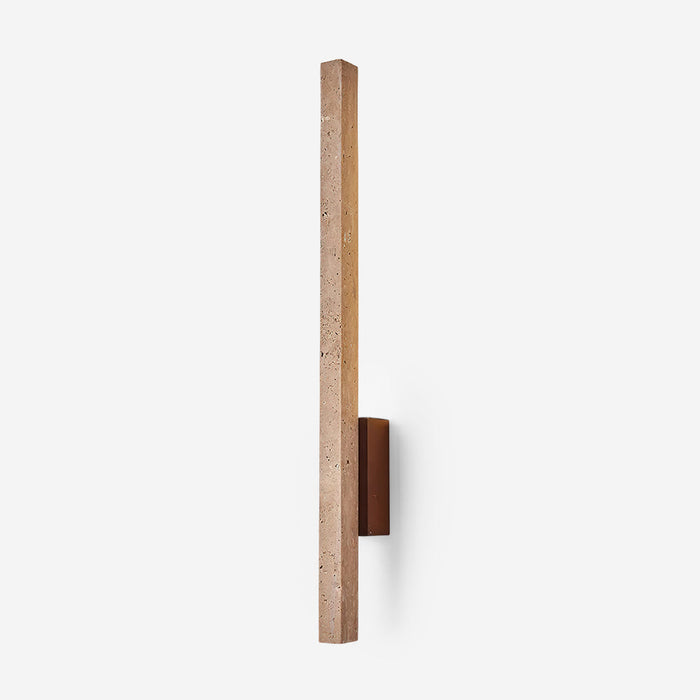 Opalyn Applique Murale Slim en Travertin