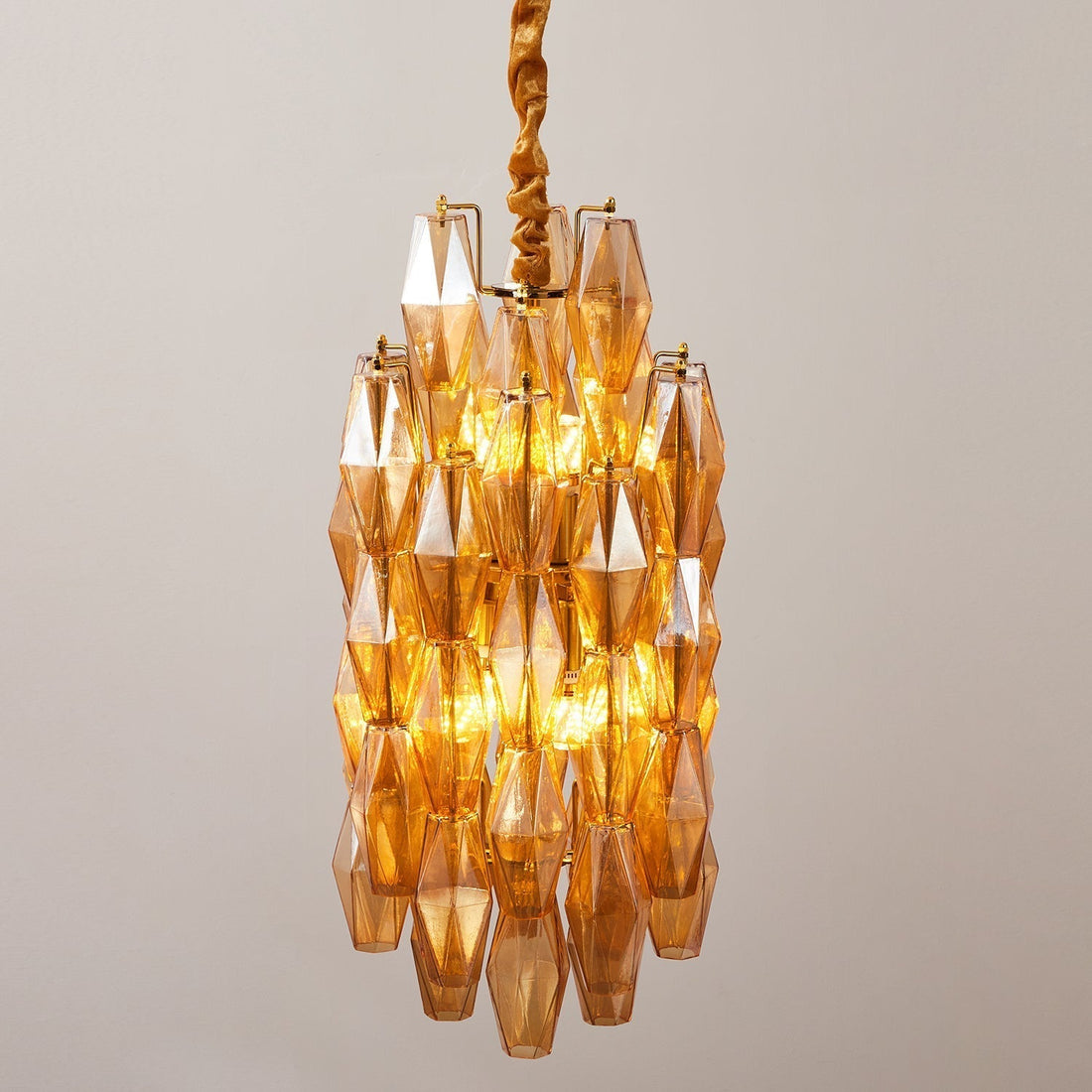 Velthra Suspension en Verre Facetté Luxueux
