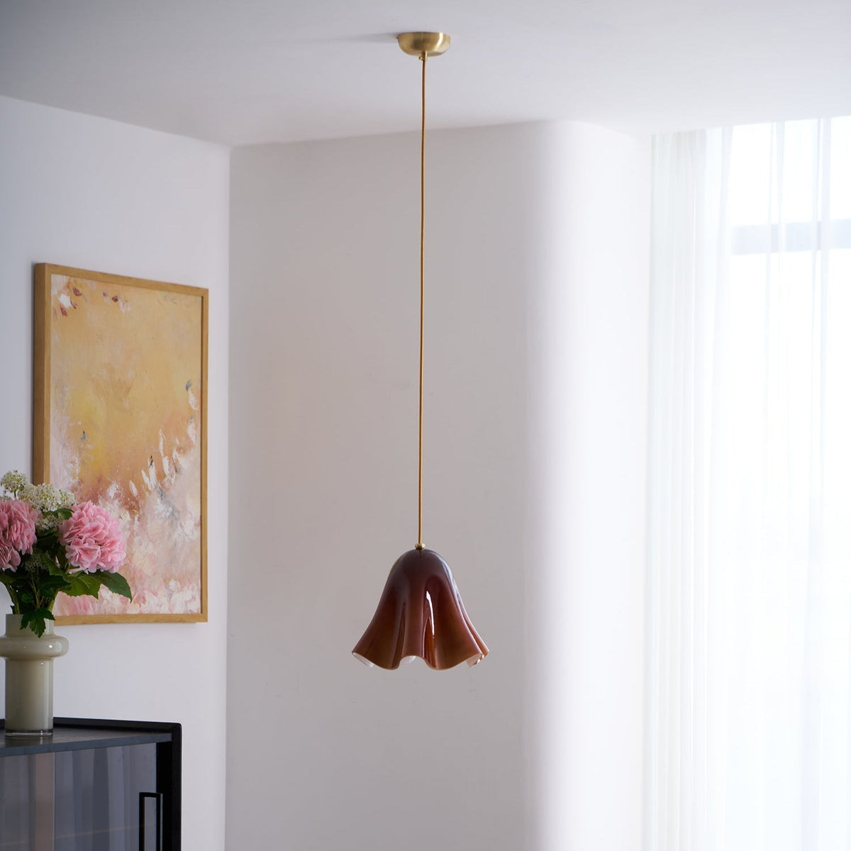 Liora Suspension Cloche en Verre