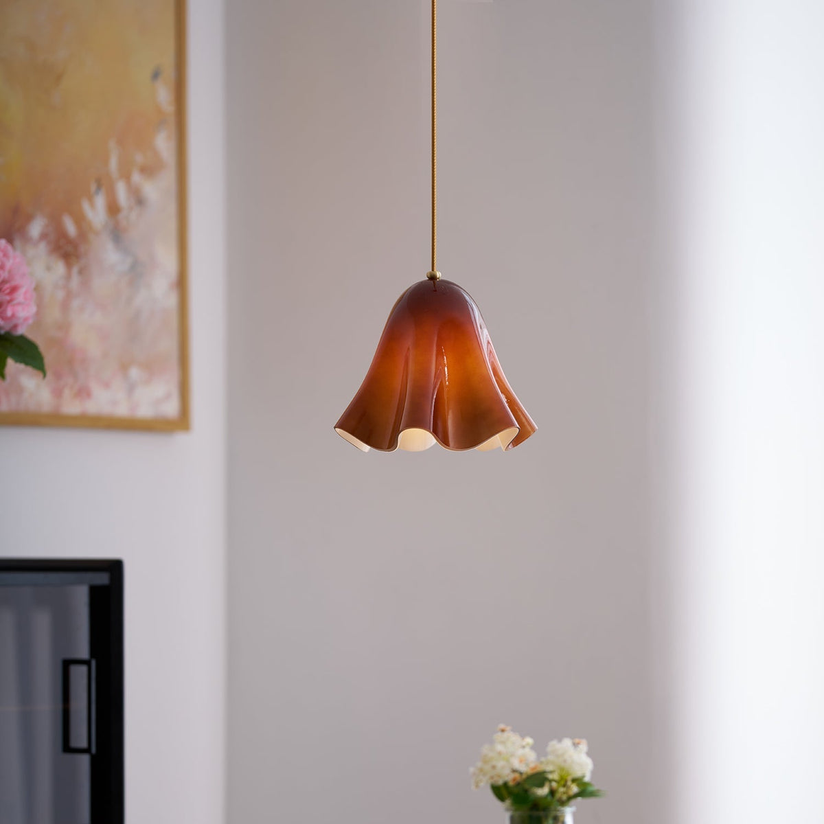 Liora Suspension Cloche en Verre