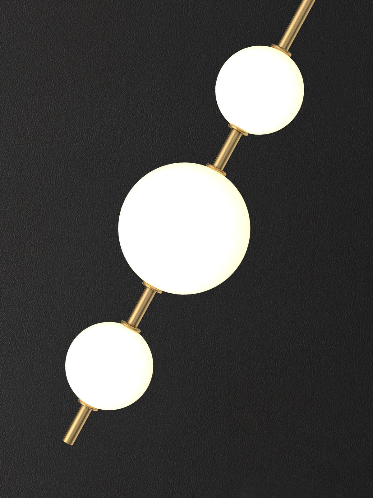 Ilraeia Vertical Globe Plug-in Wall Lamp