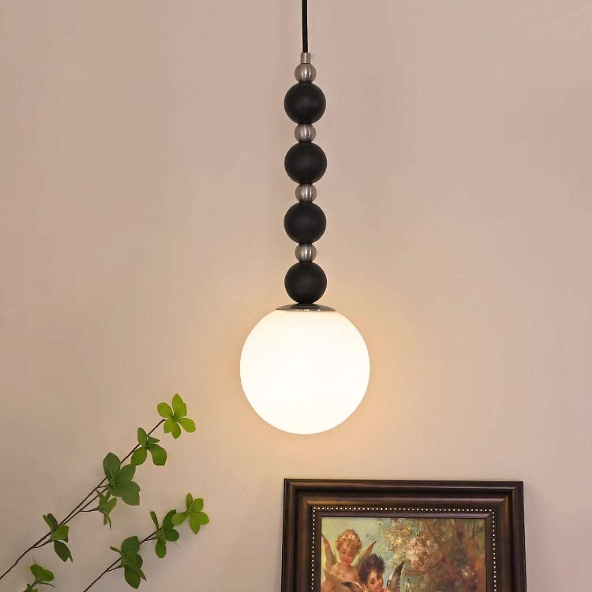 Golie Suspension en Bois Minimaliste