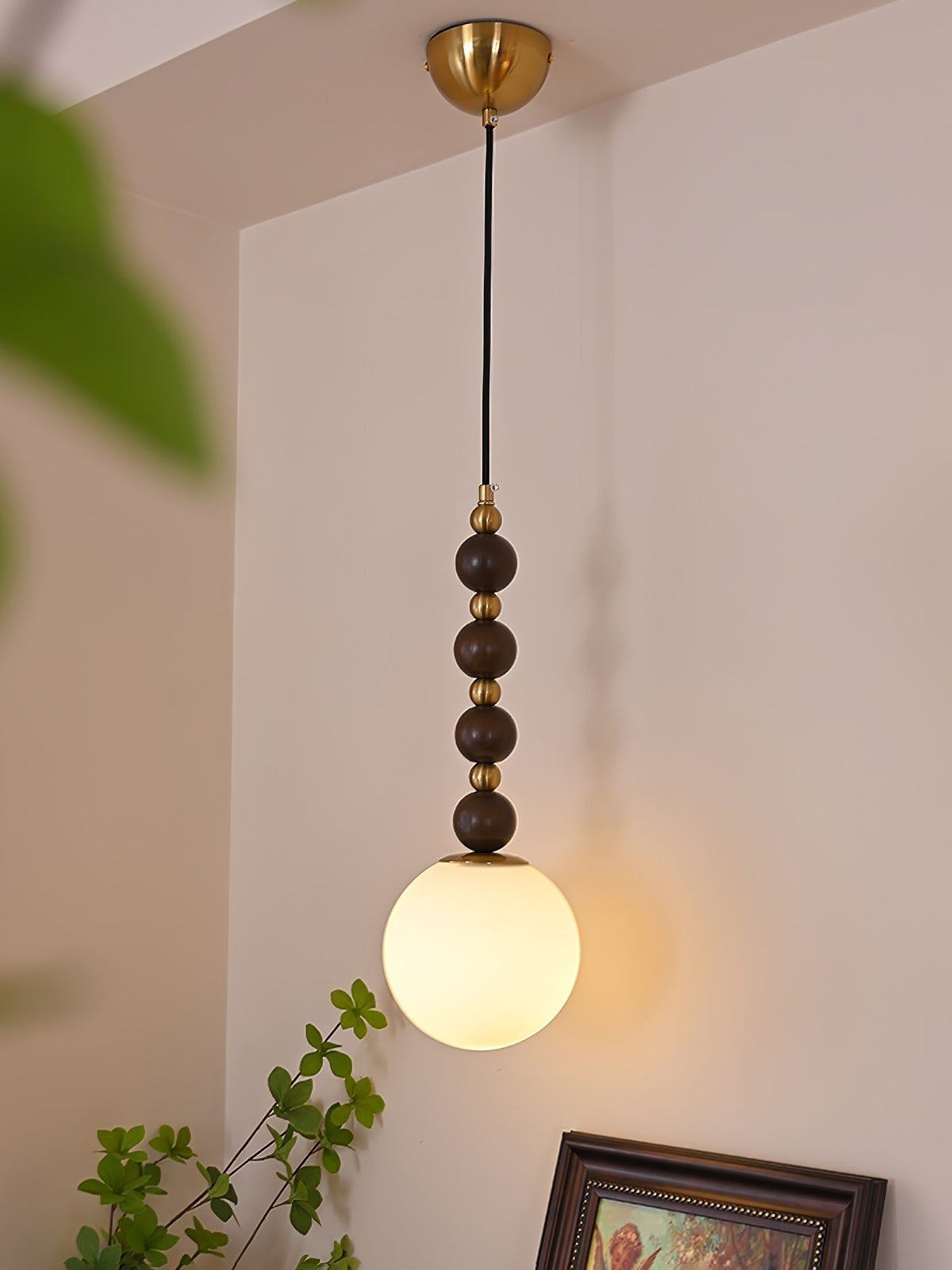 Golie Suspension en Bois Minimaliste