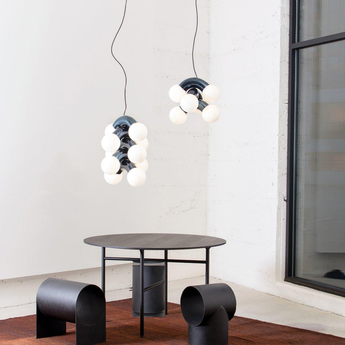 Ermira Suspension en Verre Art Nordique Haut de Gamme
