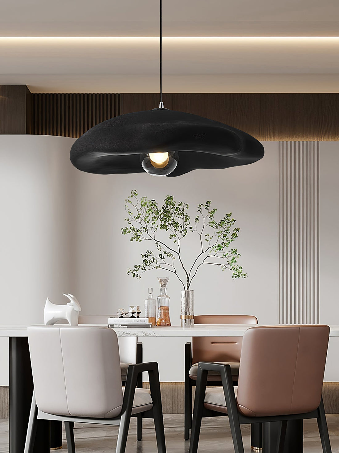 Nylire Suspension Moderne Artistique en Plastique