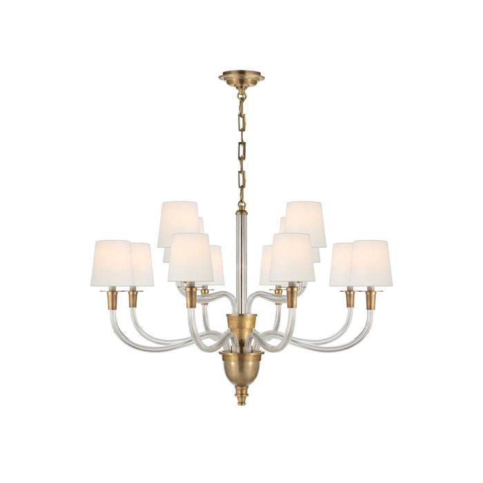 Syvinor Lustre Postmoderne Luxe Cristal Tissu