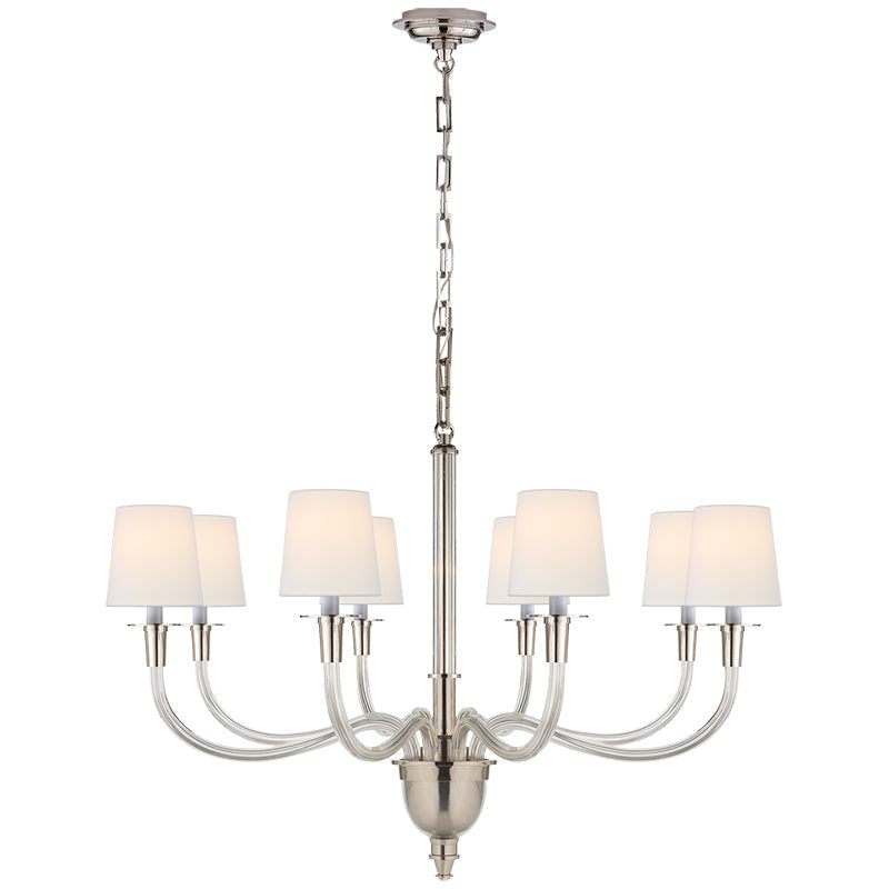 Syvinor Lustre Postmoderne Luxe Cristal Tissu