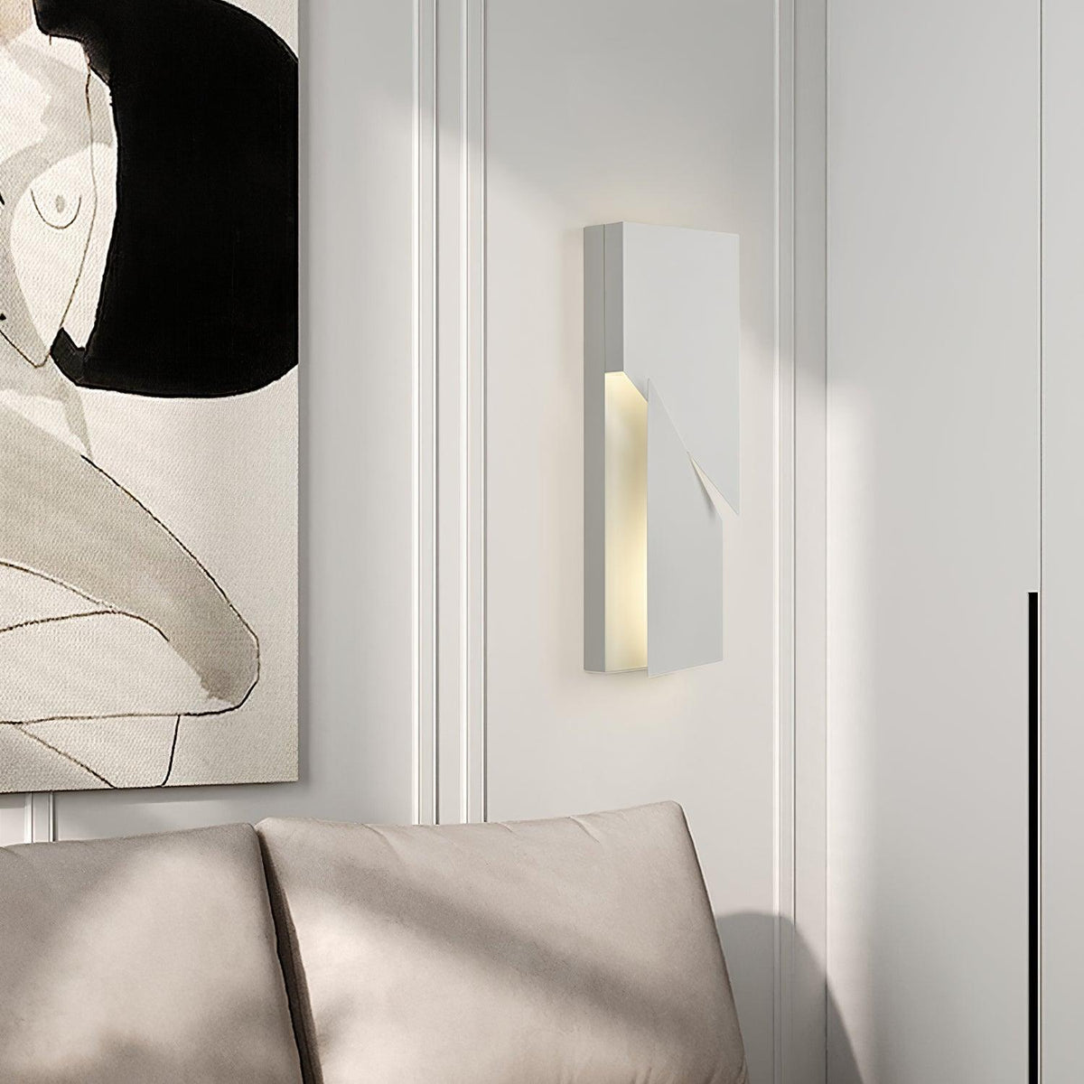Lumis Applique Murale Art Lumineux en Couches