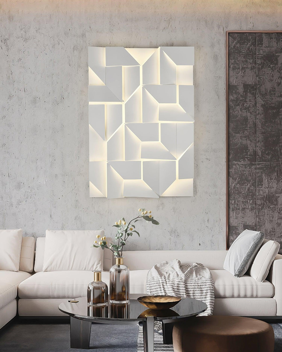 Lumis Applique Murale Art Lumineux en Couches
