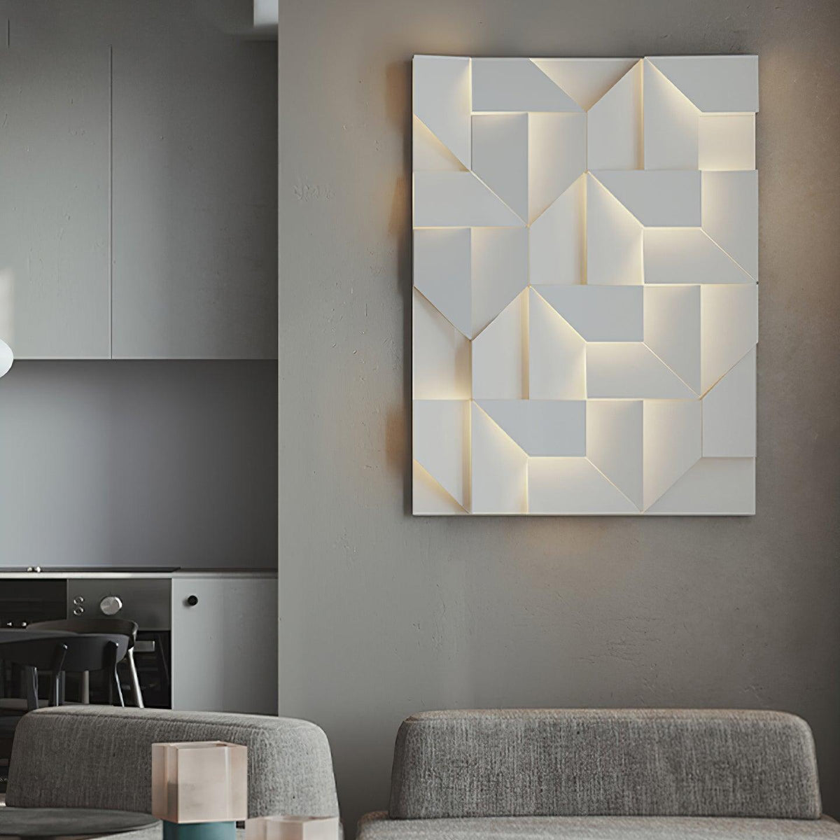 Lumis Applique Murale Art Lumineux en Couches
