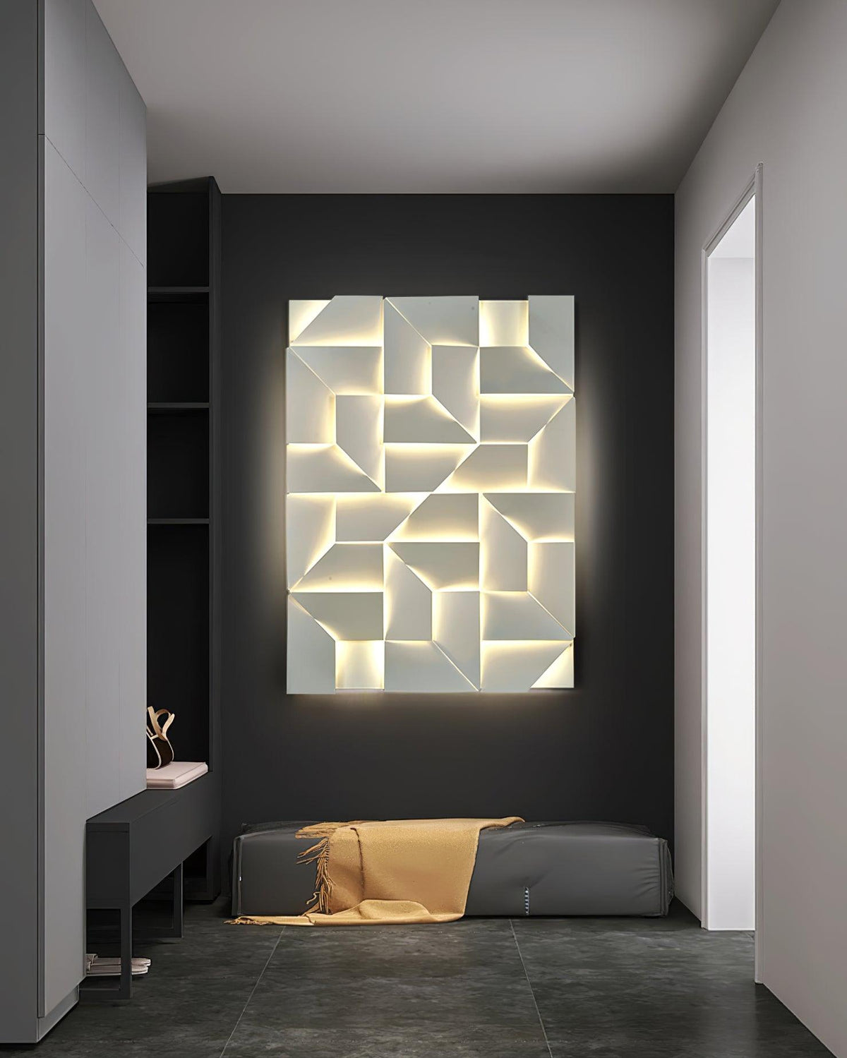 Lumis Applique Murale Art Lumineux en Couches