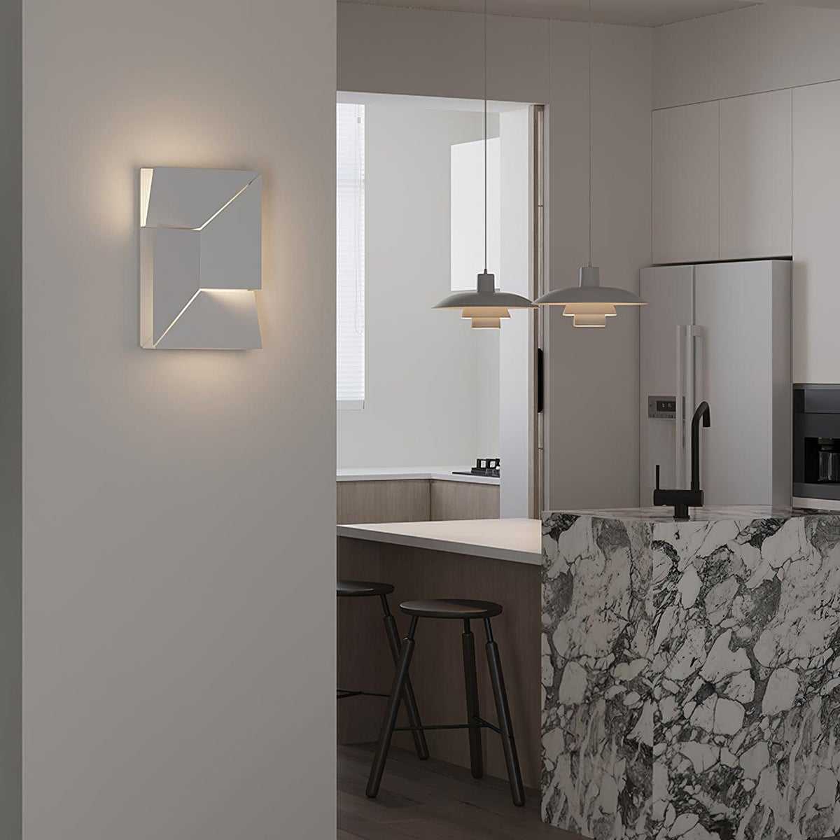 Lumis Applique Murale Art Lumineux en Couches