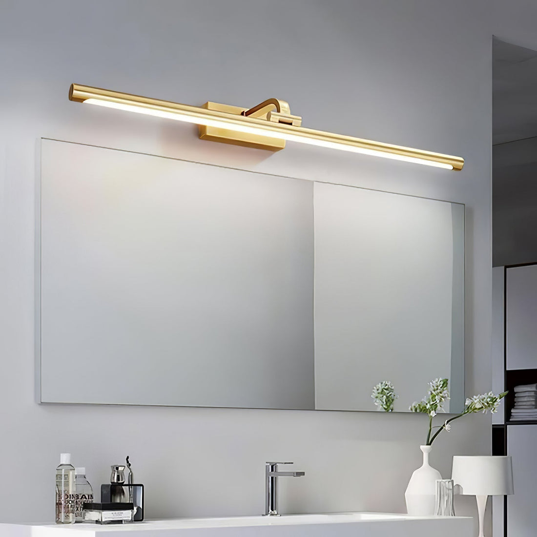 Lumare Applique murale minimaliste en laiton