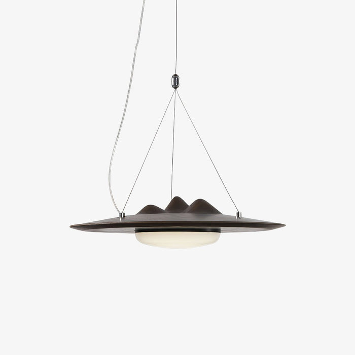 Vathea Premium Nordic Art Bois Pendentif Lampe