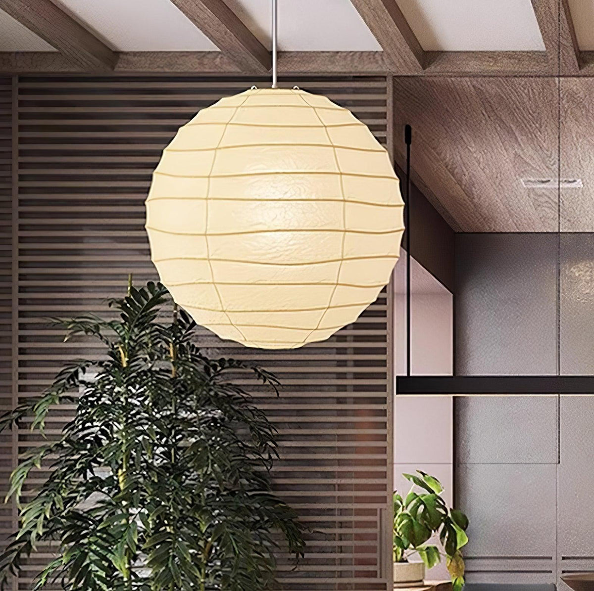 Lioricen Suspension Rétro en Papier