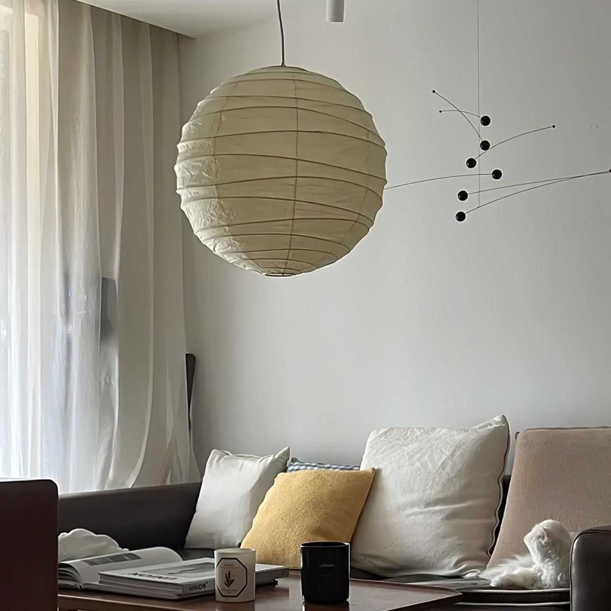 Lioricen Suspension Rétro en Papier