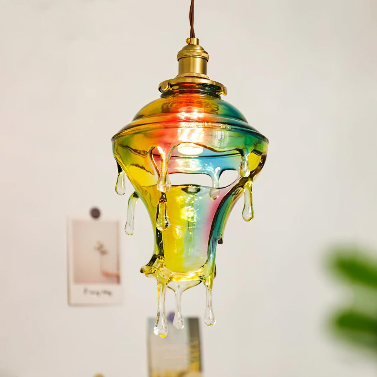 Luxora Suspension Goutte d’Eau Iridescente