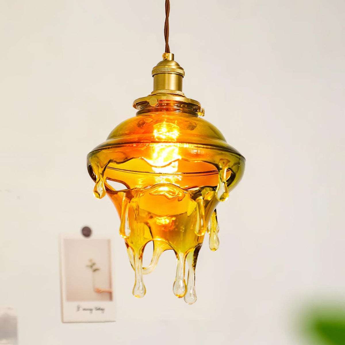 Luxora Suspension Goutte d’Eau Iridescente