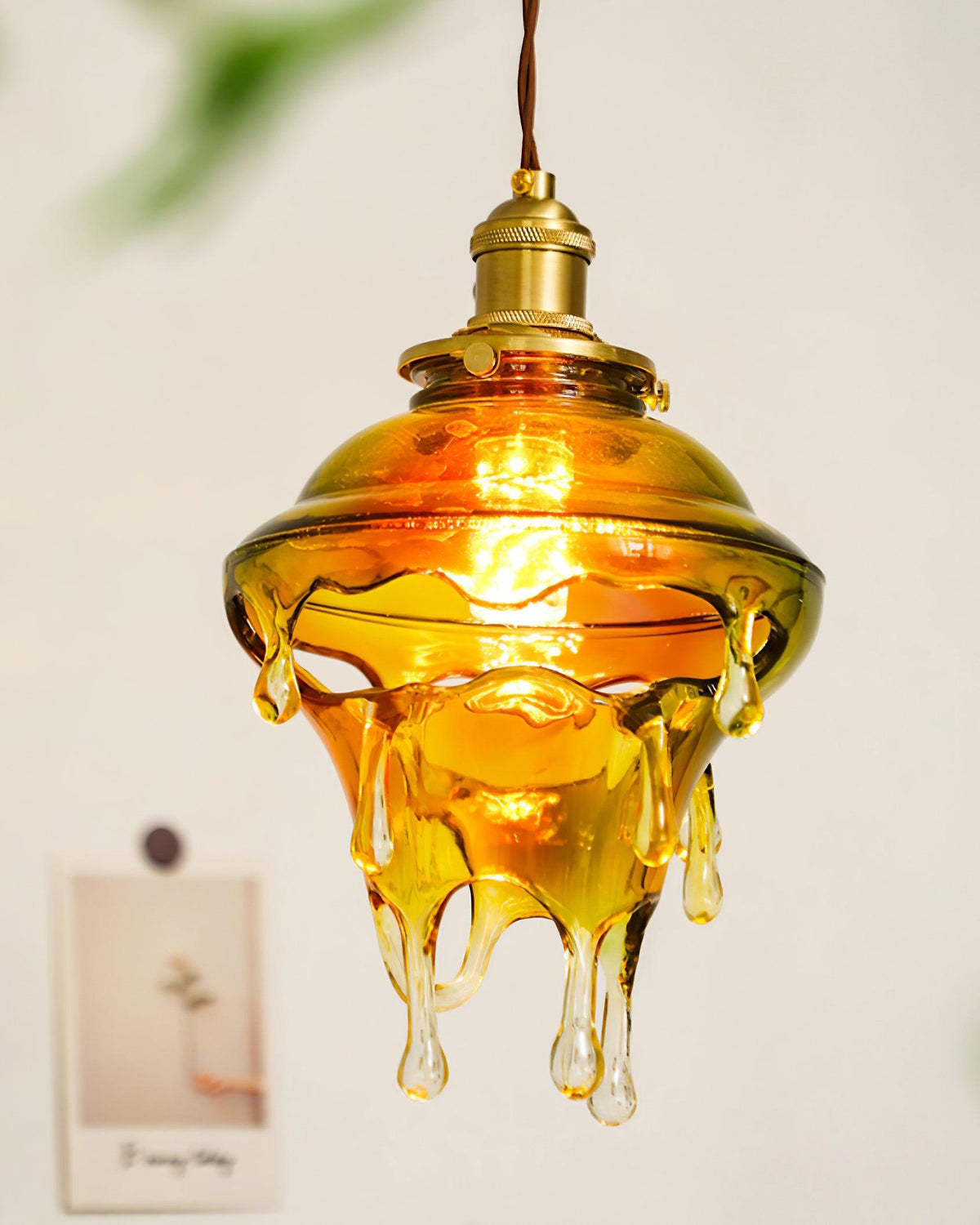 Luxora Suspension Goutte d’Eau Iridescente