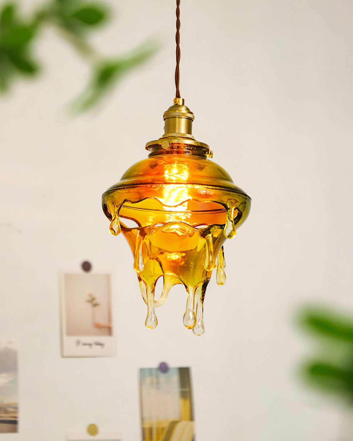 Luxora Suspension Goutte d’Eau Iridescente